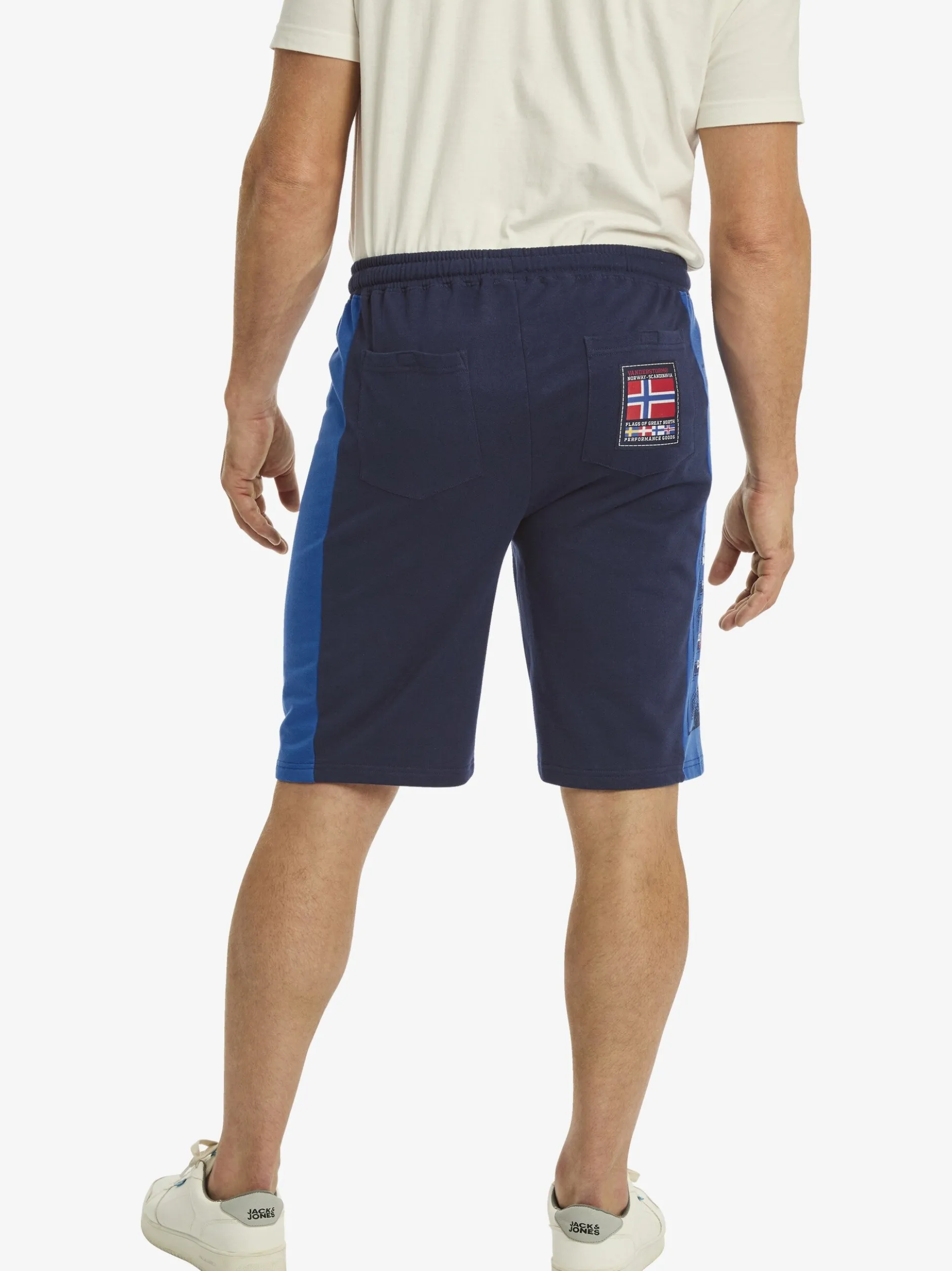 Jan Vanderstorm Herren Doppelpack Shorts - HARAL in grau blau