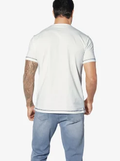 Jan Vanderstorm Herren Doppelpack T-Shirt - BALDEN in weiß blau