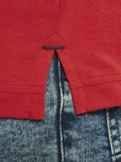 Jan Vanderstorm Herren Doppelpack Poloshirt - DAGFINN in rot blau