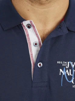 Jan Vanderstorm Herren Doppelpack Poloshirt - DAGFINN in rot blau