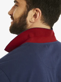 Jan Vanderstorm Herren Doppelpack Poloshirt - DAGFINN in rot blau