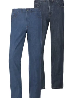 Jan Vanderstorm Herren Doppelpack Jeans - INGSEN in blau