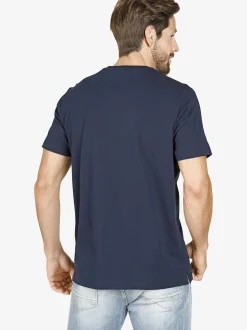 Jan Vanderstorm Herren Doppelpack T-Shirt - ERKE in blau
