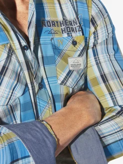 Jan Vanderstorm Herren Hemd - JORHEIM in blau