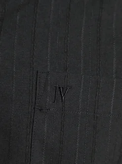 Jan Vanderstorm Herren Hemd - JORMA in schwarz