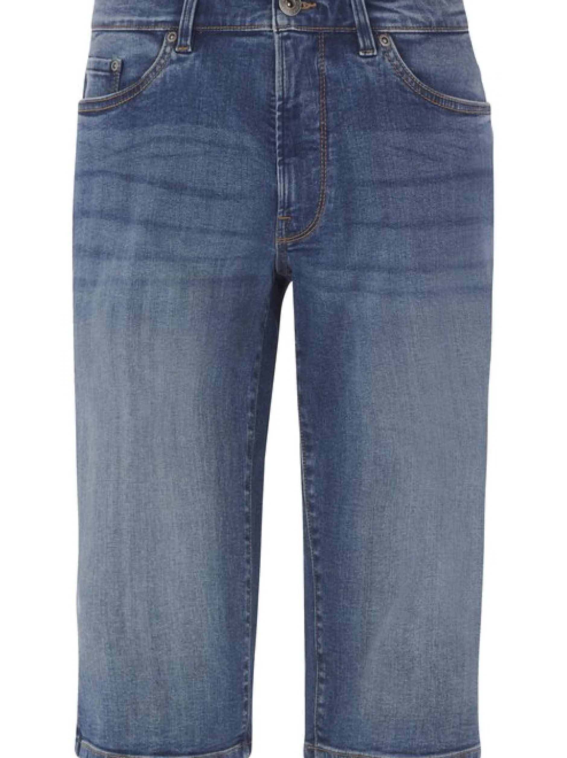 Jan Vanderstorm Herren Jeansbermuda - HARLORF in blau