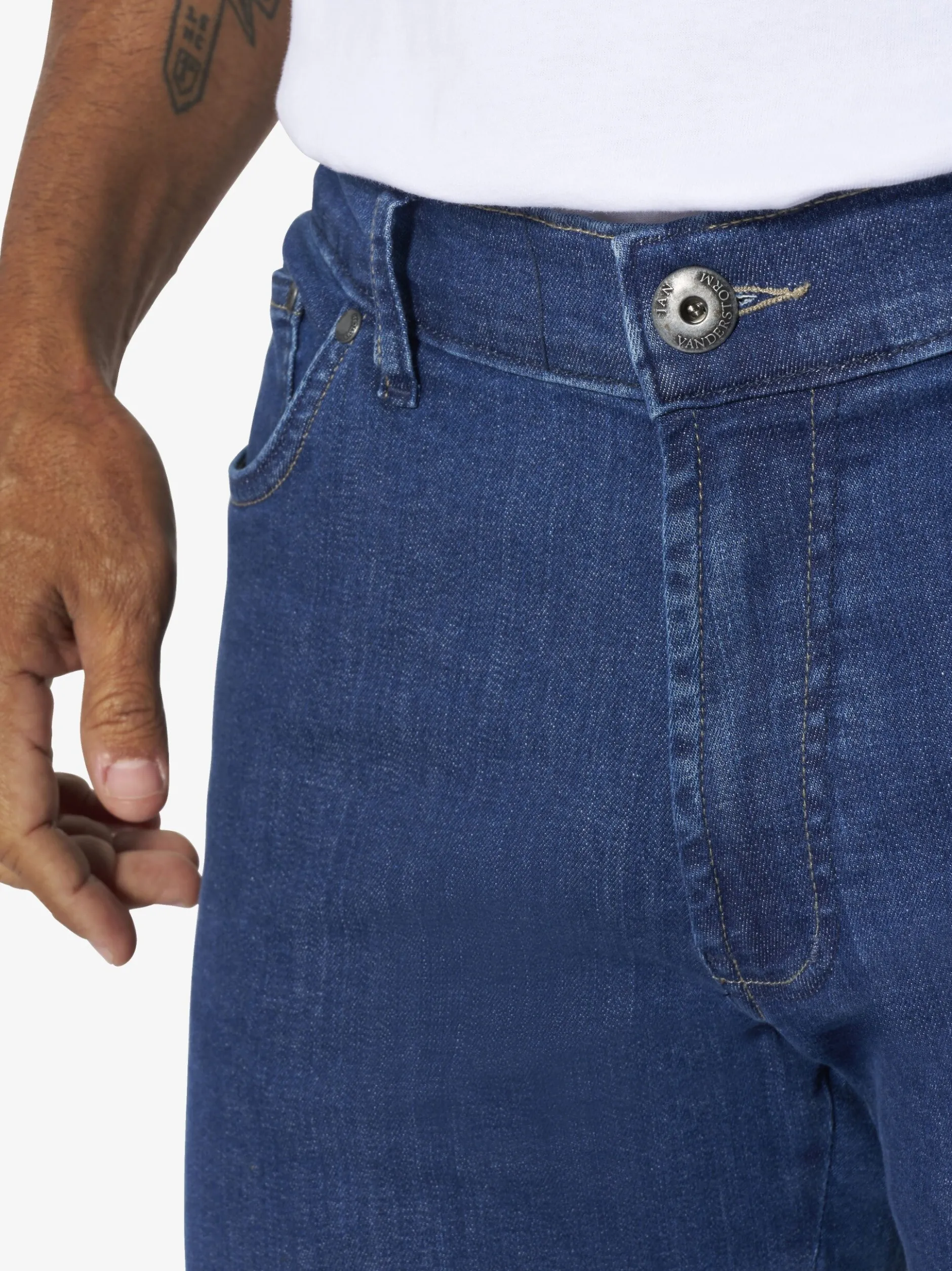 Jan Vanderstorm Herren Jeans - MILOR in blau