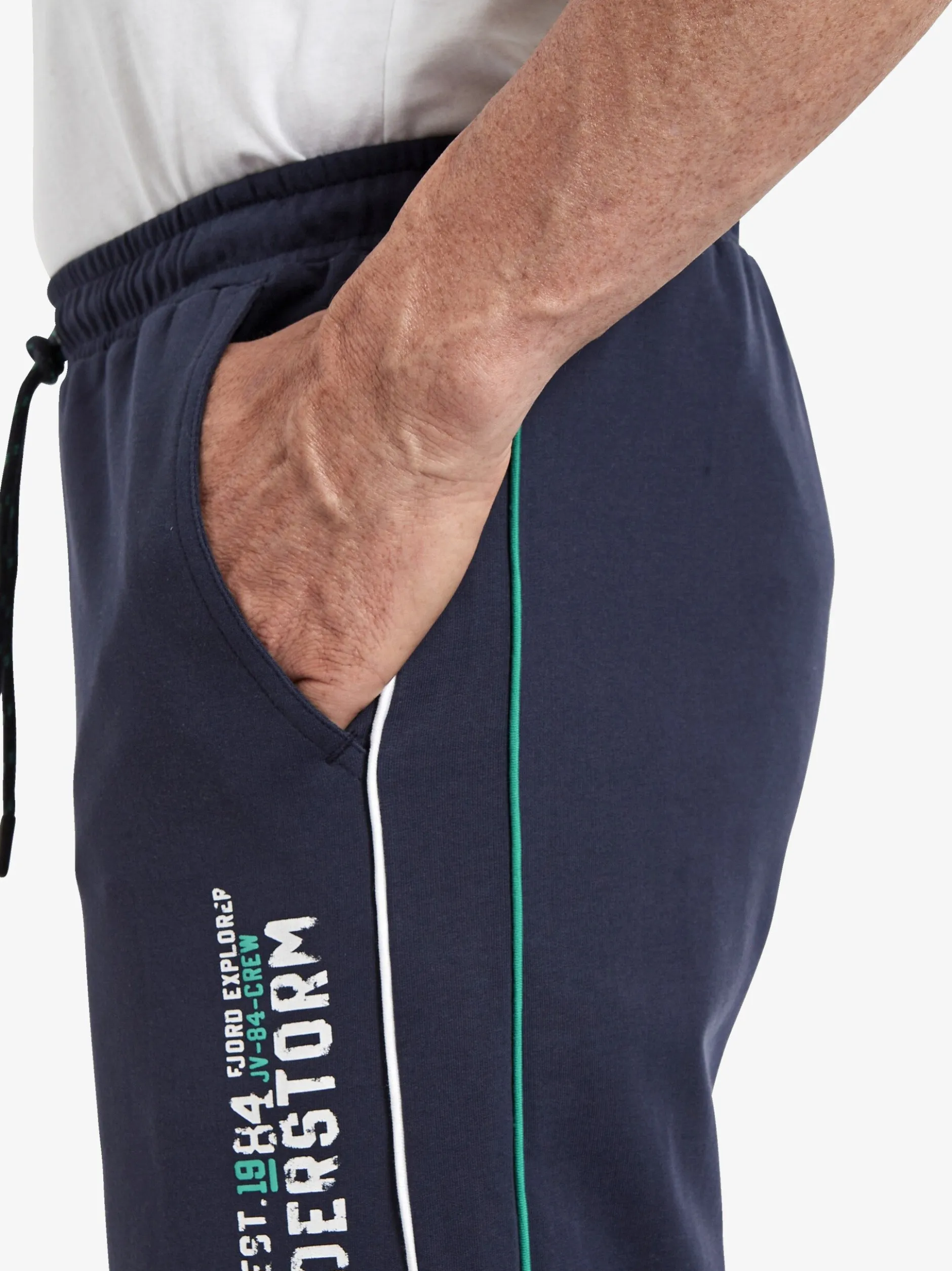 Jan Vanderstorm Herren Jogginghose - KALEVI in blau
