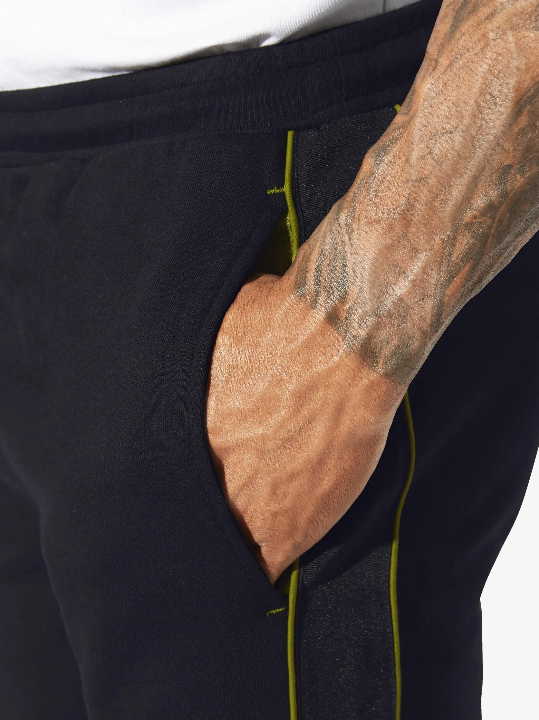 Jan Vanderstorm Herren Jogginghose - ROLFSTAD in schwarz