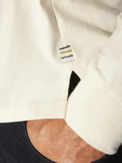 Jan Vanderstorm Herren Langarm-Poloshirt - OLSLAND in vanille