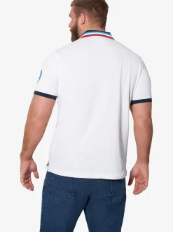 Jan Vanderstorm Herren Poloshirt - ASKIL in weiß