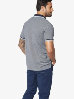 Jan Vanderstorm Herren Poloshirt - HERFINN in blau