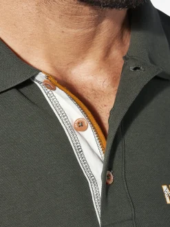 Jan Vanderstorm Herren Poloshirt - JAKOV in oliv