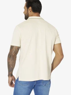 Jan Vanderstorm Herren Poloshirt - WERNHARD in vanille