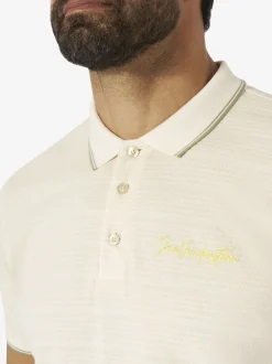 Jan Vanderstorm Herren Poloshirt - WERNHARD in vanille