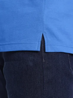 Jan Vanderstorm Herren Poloshirt - HALLFRED in blau