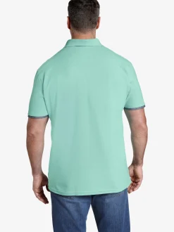 Jan Vanderstorm Herren Poloshirt - MELKER in türkis