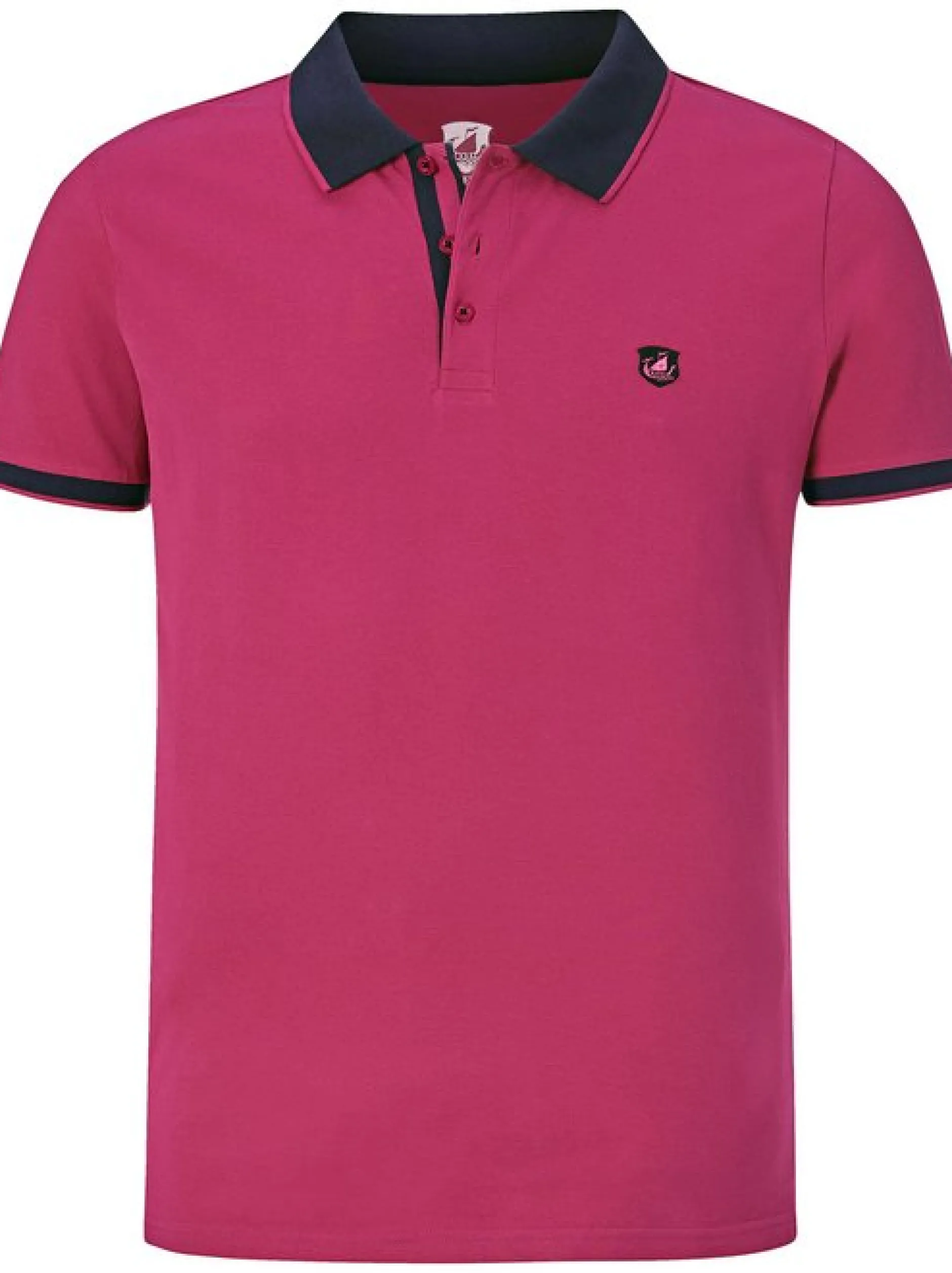 Jan Vanderstorm Herren Poloshirt - LAVRANS in pink