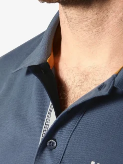 Jan Vanderstorm Herren Poloshirt - JAKOV in blau