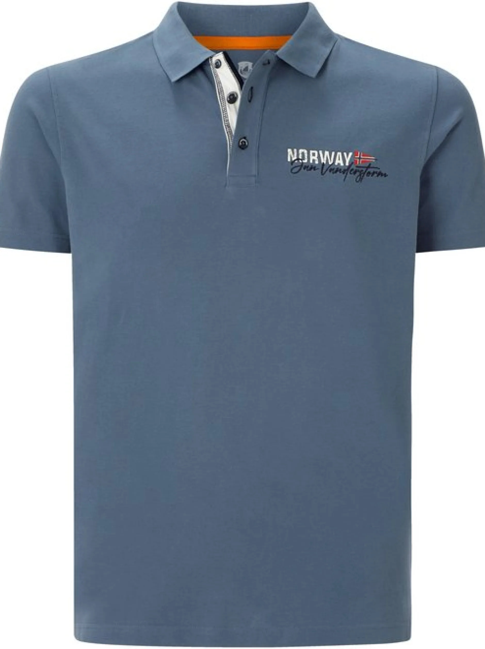 Jan Vanderstorm Herren Poloshirt - JAKOV in blau