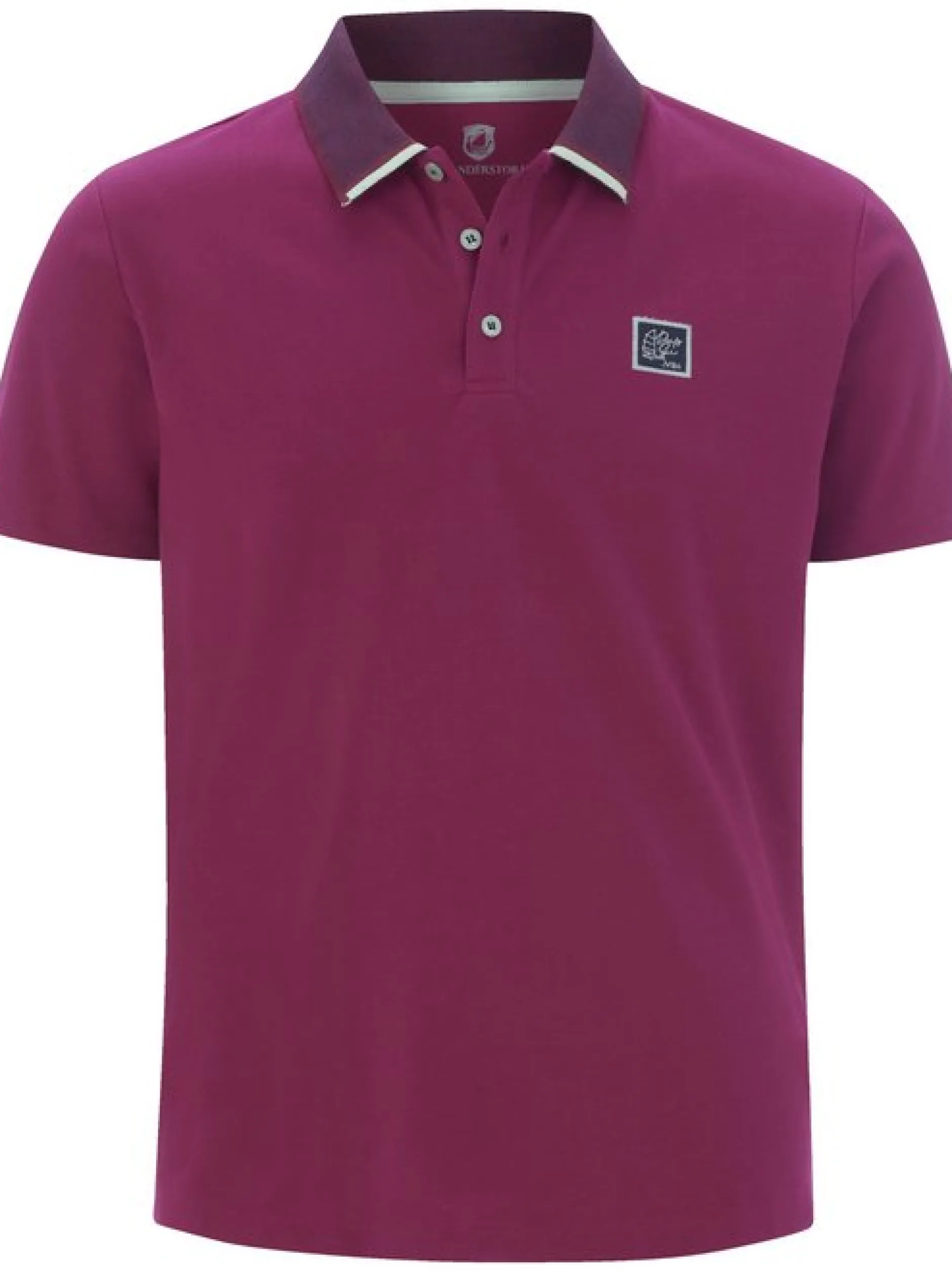 Jan Vanderstorm Herren Poloshirt - MORLAN in rot