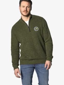 Jan Vanderstorm Herren Pullover - RAGNARLOD in oliv