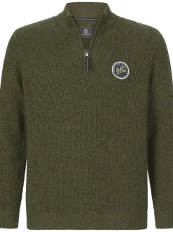 Jan Vanderstorm Herren Pullover - RAGNARLOD in oliv