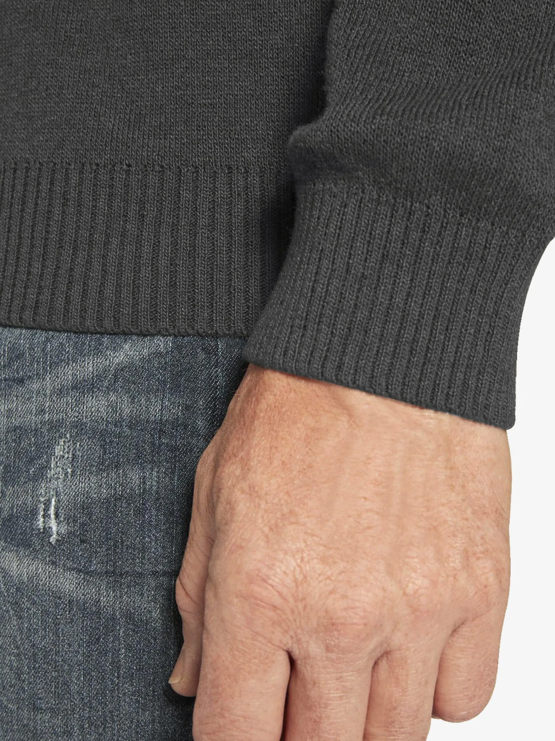 Jan Vanderstorm Herren Pullover - TORE in grau