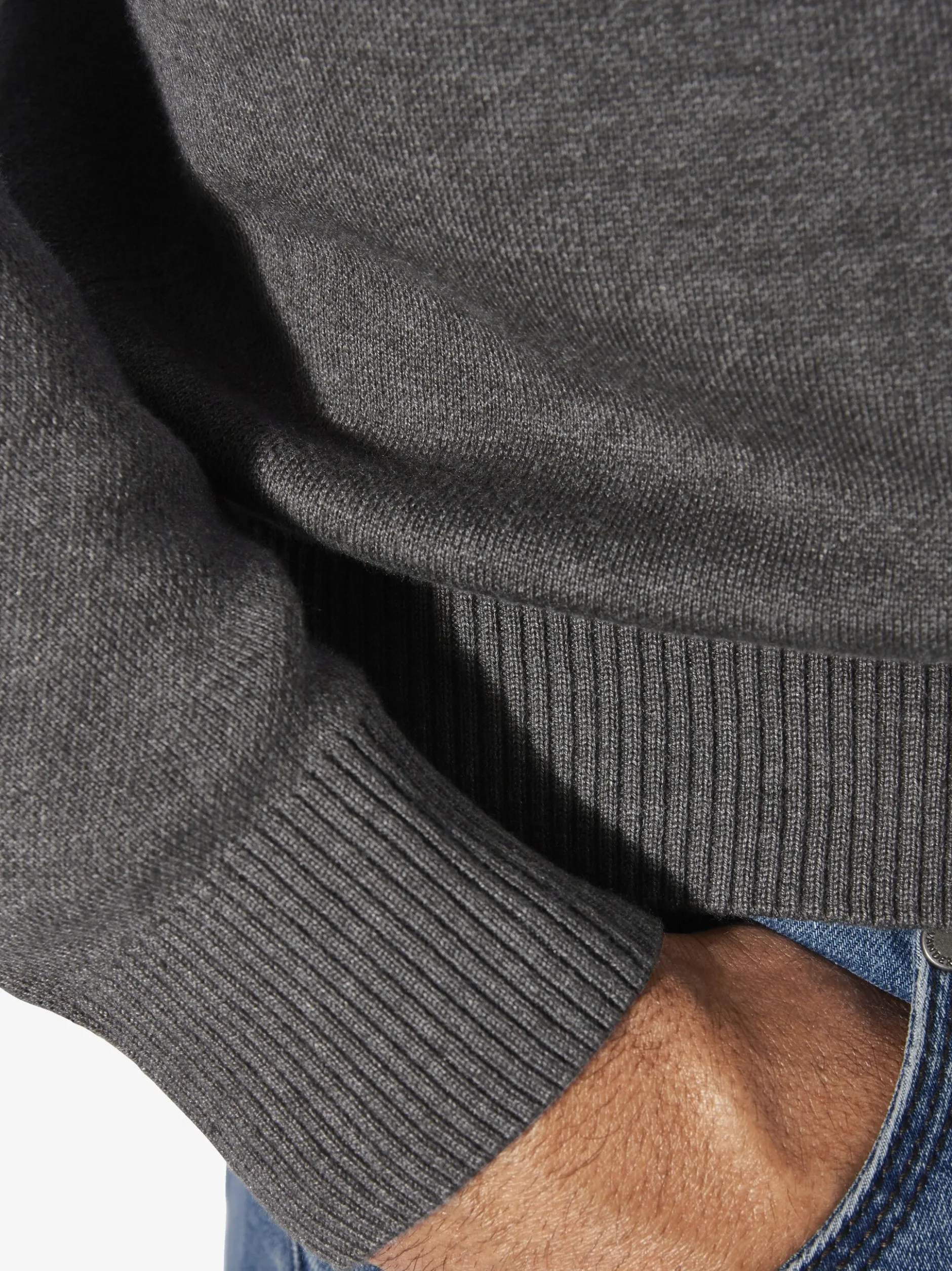 Jan Vanderstorm Herren Pullover - TORE in grau