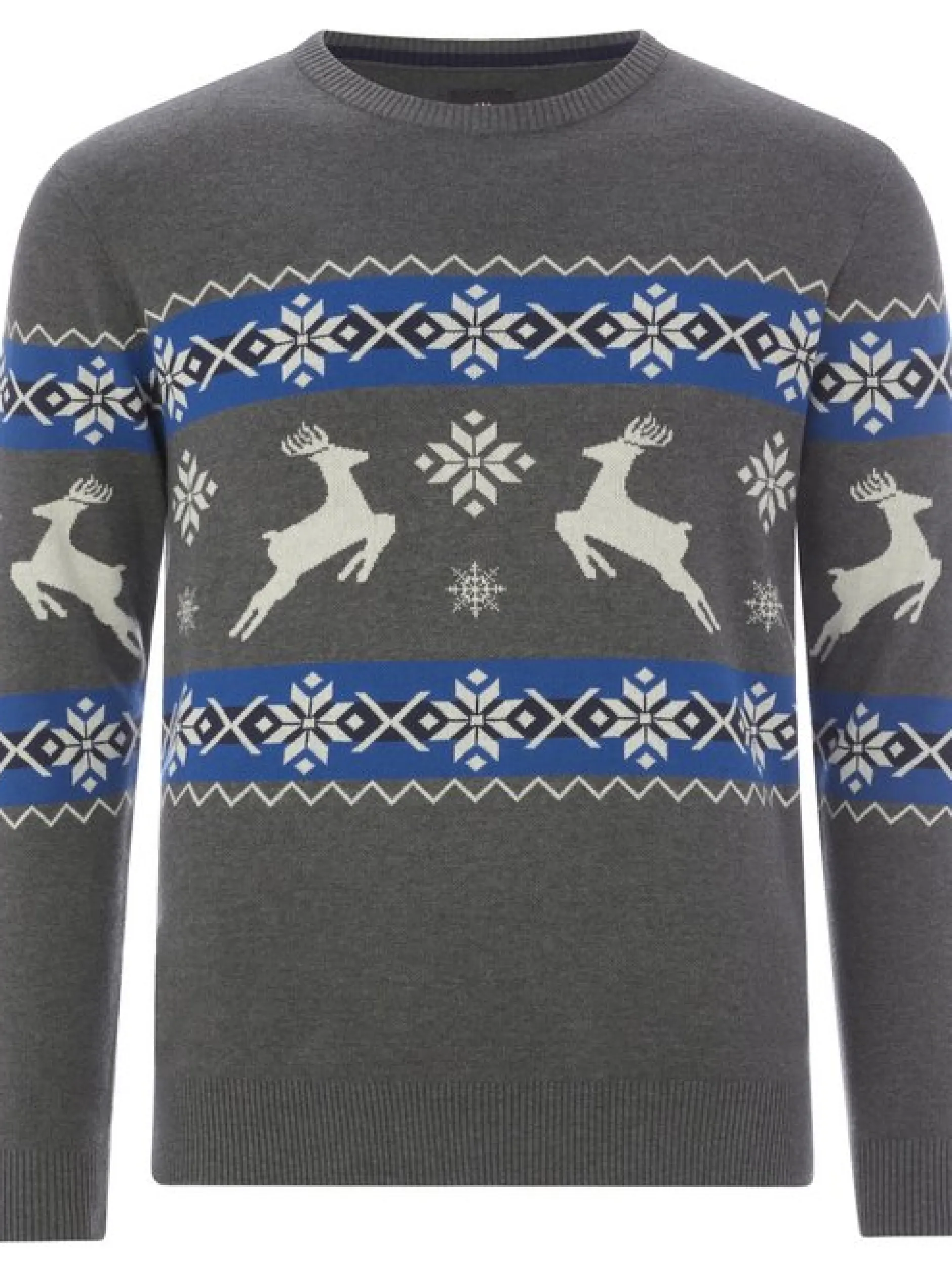 Jan Vanderstorm Herren Pullover - TORE in grau