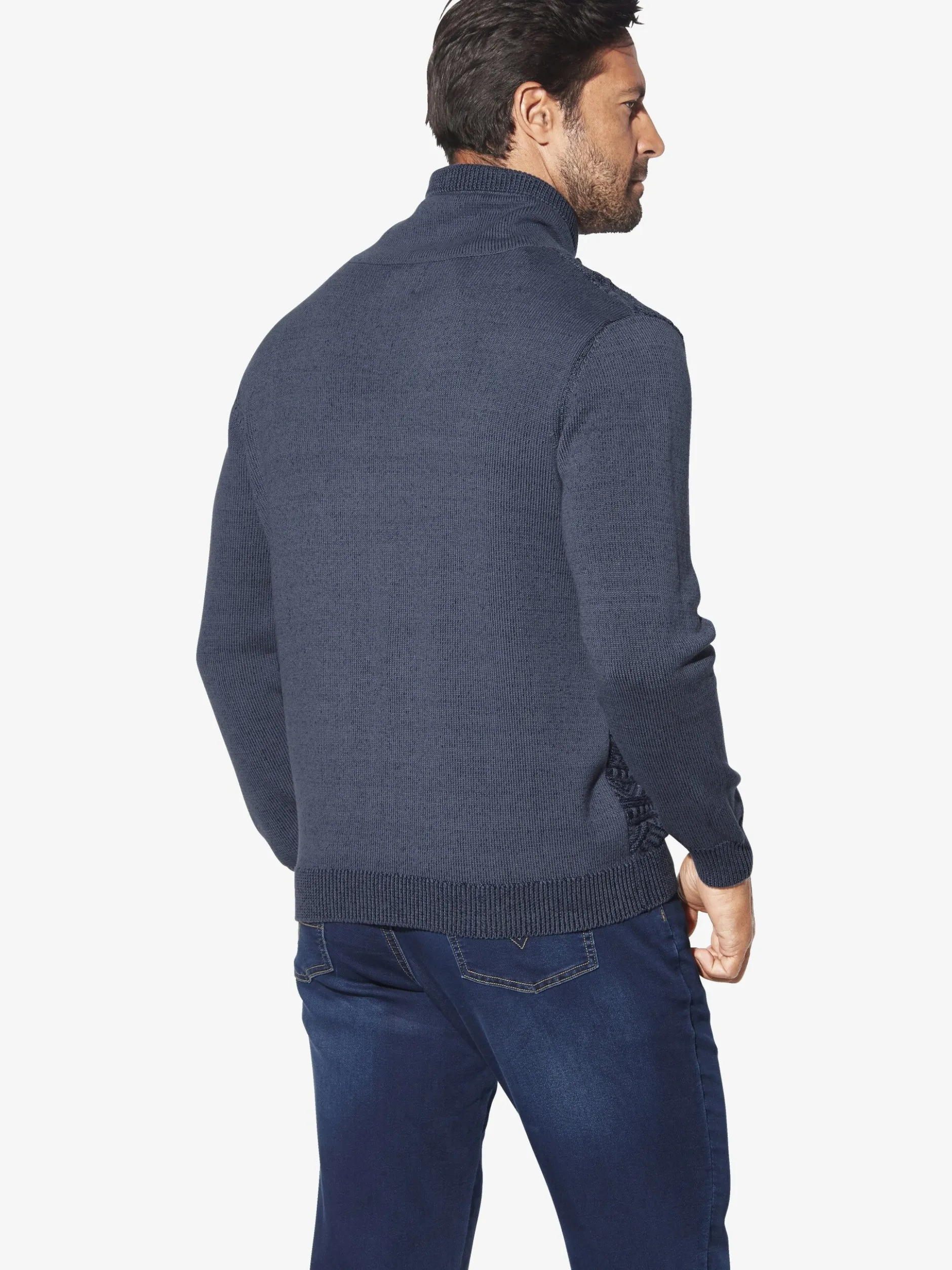 Jan Vanderstorm Herren Pullover - AKSELGREN in blau