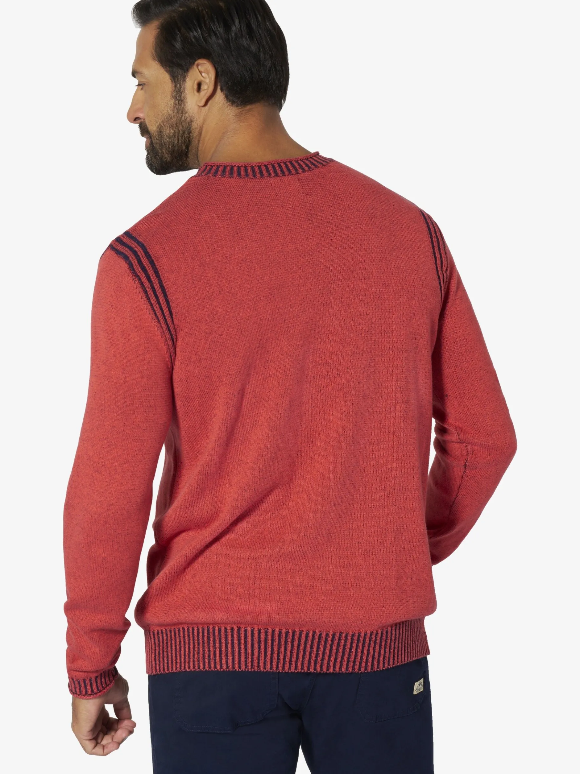Jan Vanderstorm Herren Pullover - GERTLUND in orange