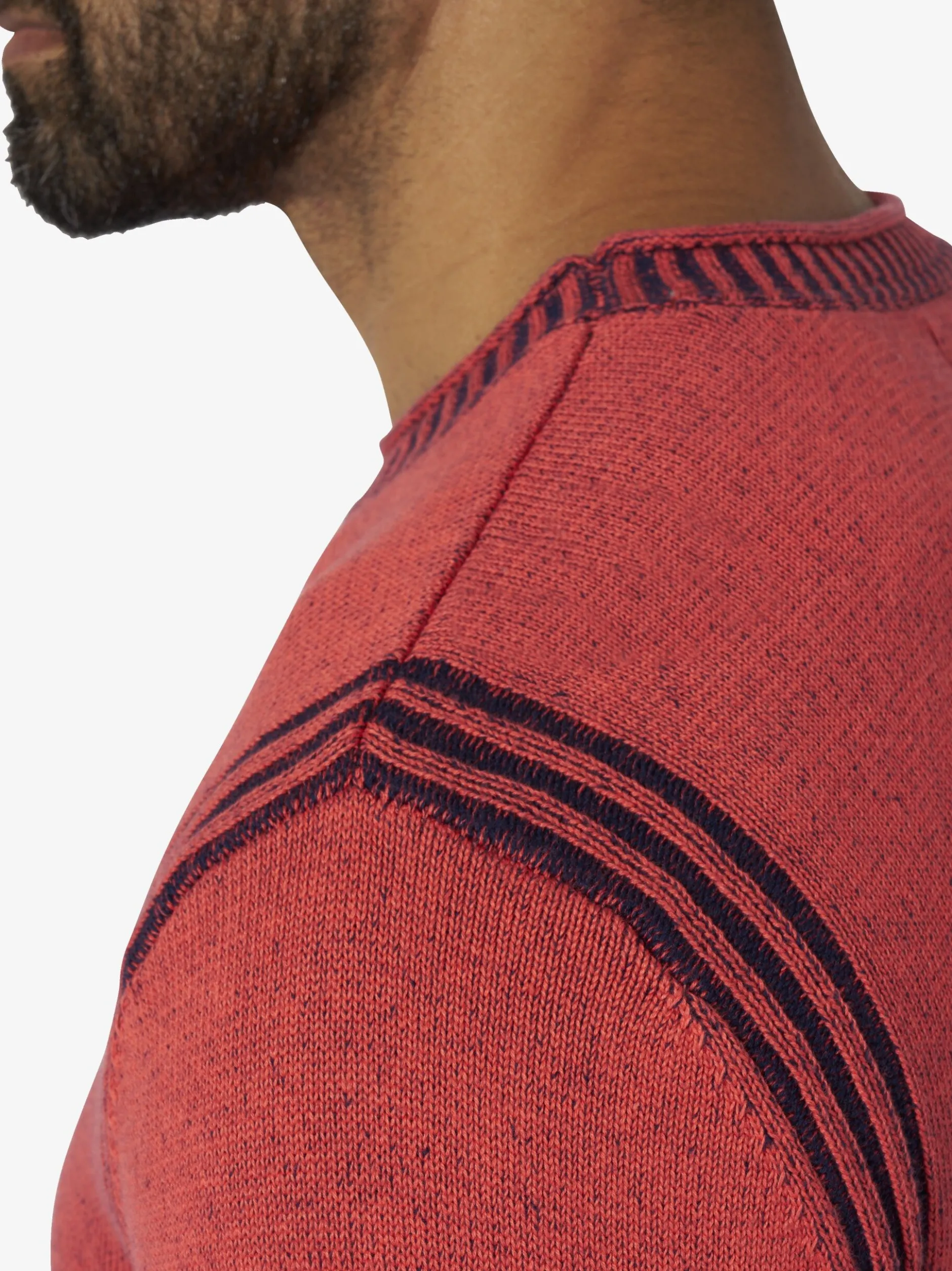 Jan Vanderstorm Herren Pullover - GERTLUND in orange