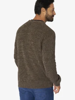 Jan Vanderstorm Herren Pullover - TJUSE in braun
