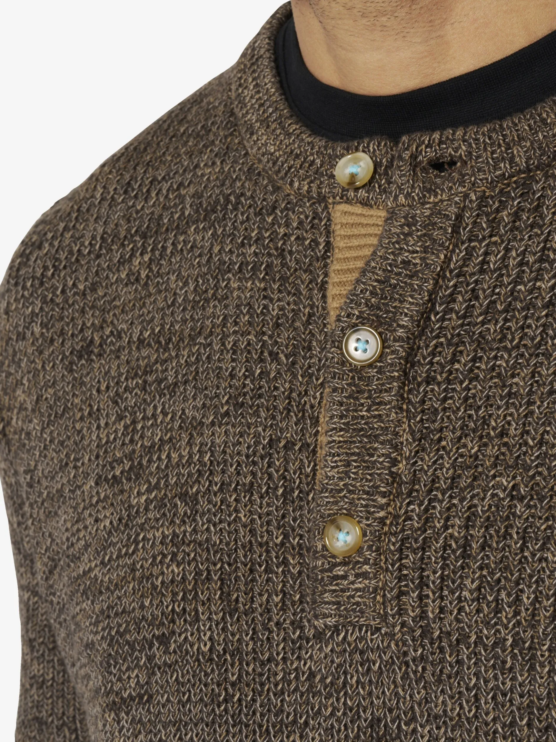 Jan Vanderstorm Herren Pullover - TJUSE in braun