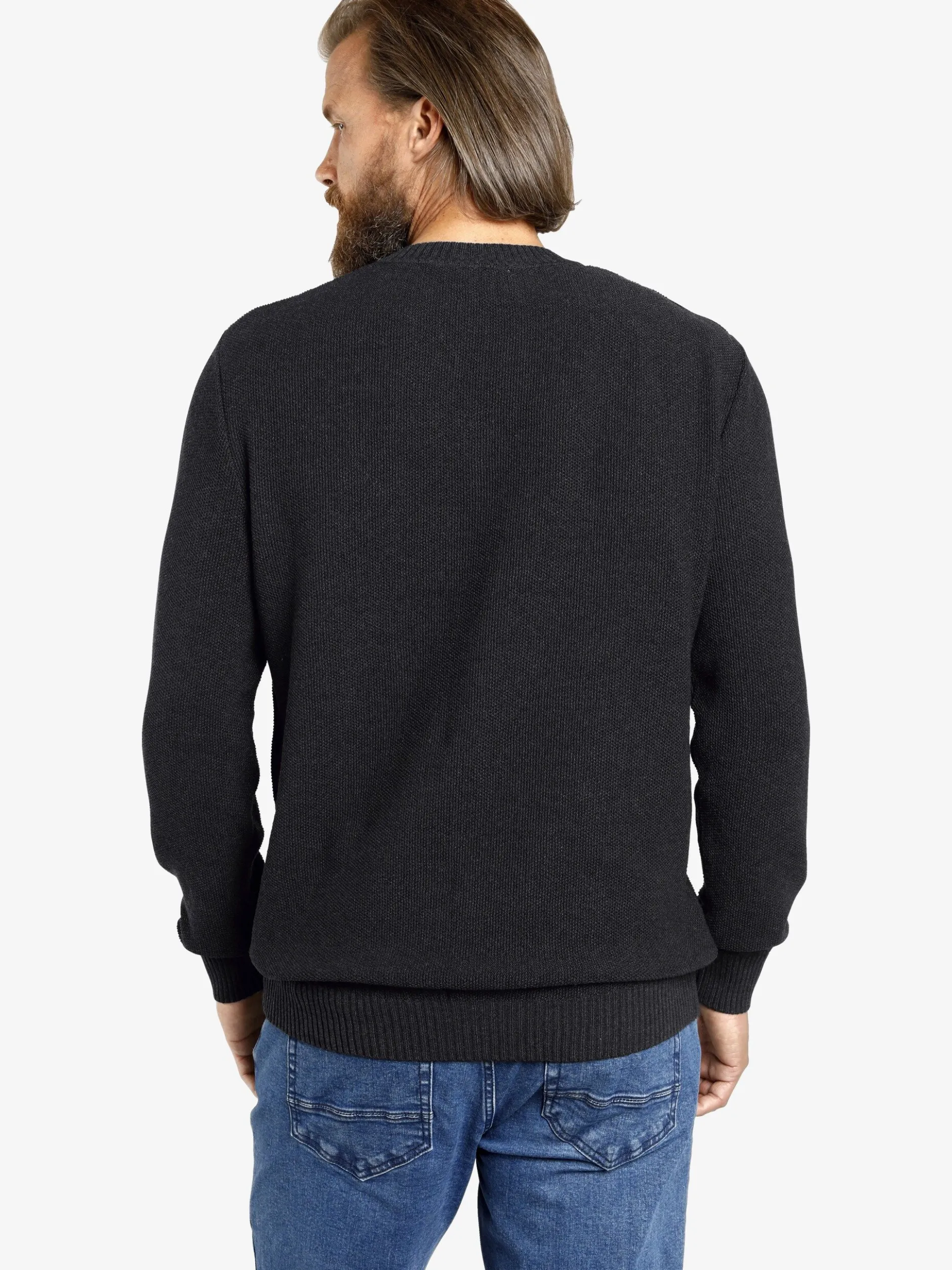 Jan Vanderstorm Herren Pullover - ALBREKT in grau