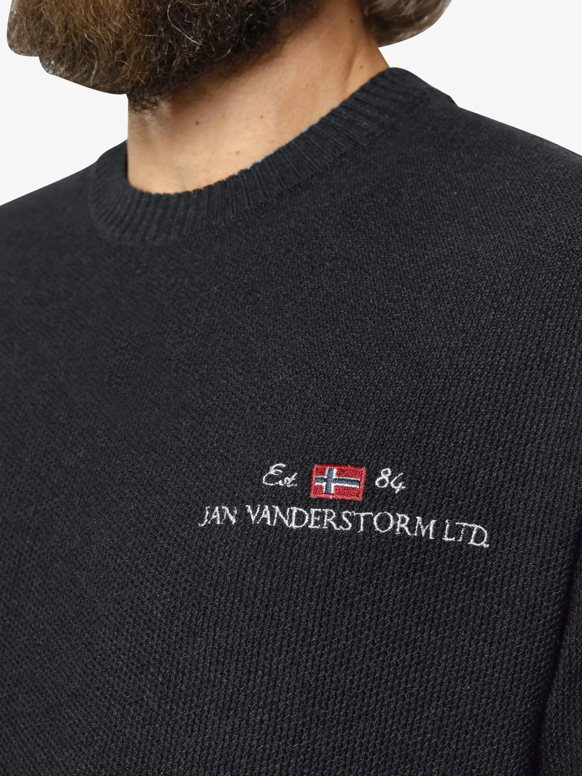 Jan Vanderstorm Herren Pullover - ALBREKT in grau