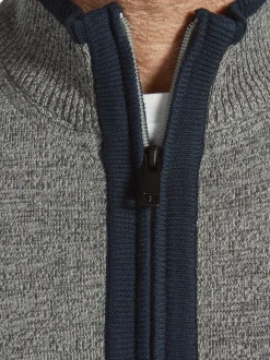 Jan Vanderstorm Herren Pullover - DAIN in grau