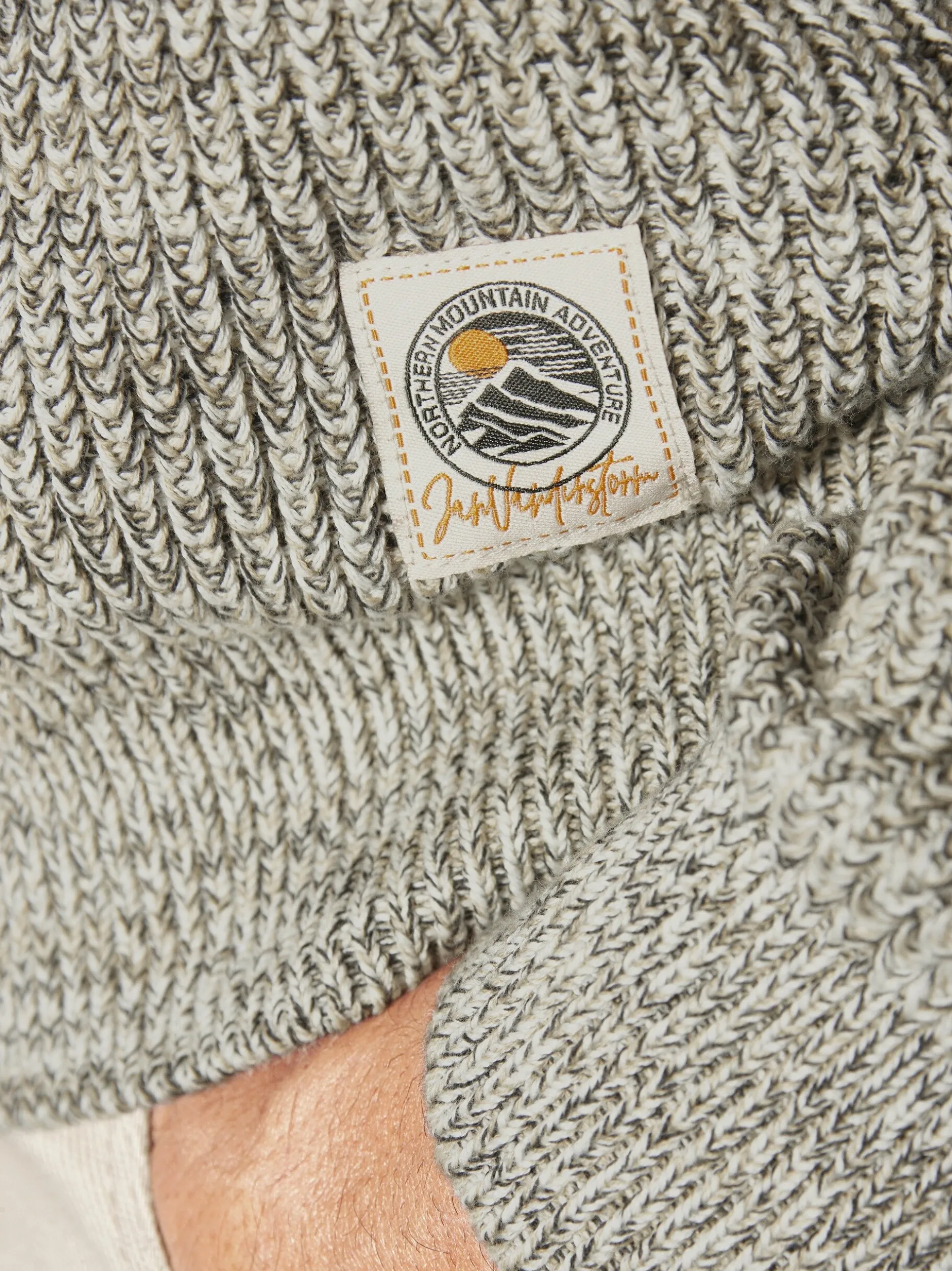 Jan Vanderstorm Herren Pullover - TJUSE in beige