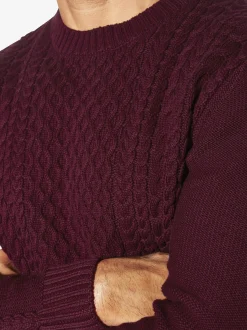 Jan Vanderstorm Herren Pullover - BJORNSTROM in rot