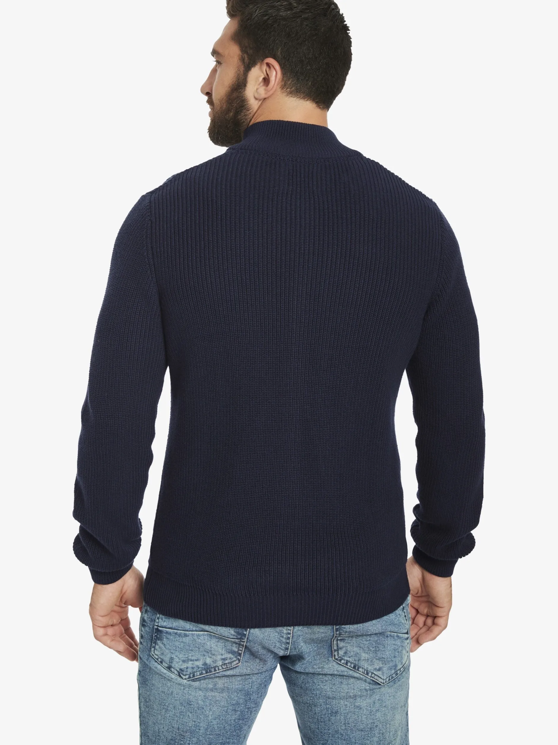 Jan Vanderstorm Herren Strickjacke - NORANDER in blau