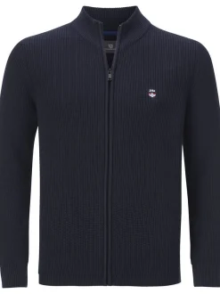 Jan Vanderstorm Herren Strickjacke - NORANDER in blau