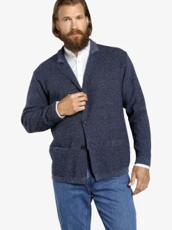 Jan Vanderstorm Herren Strickjacke - ASGER in blau