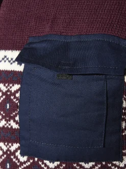 Jan Vanderstorm Herren Strickjacke - BJORNSEN in rot