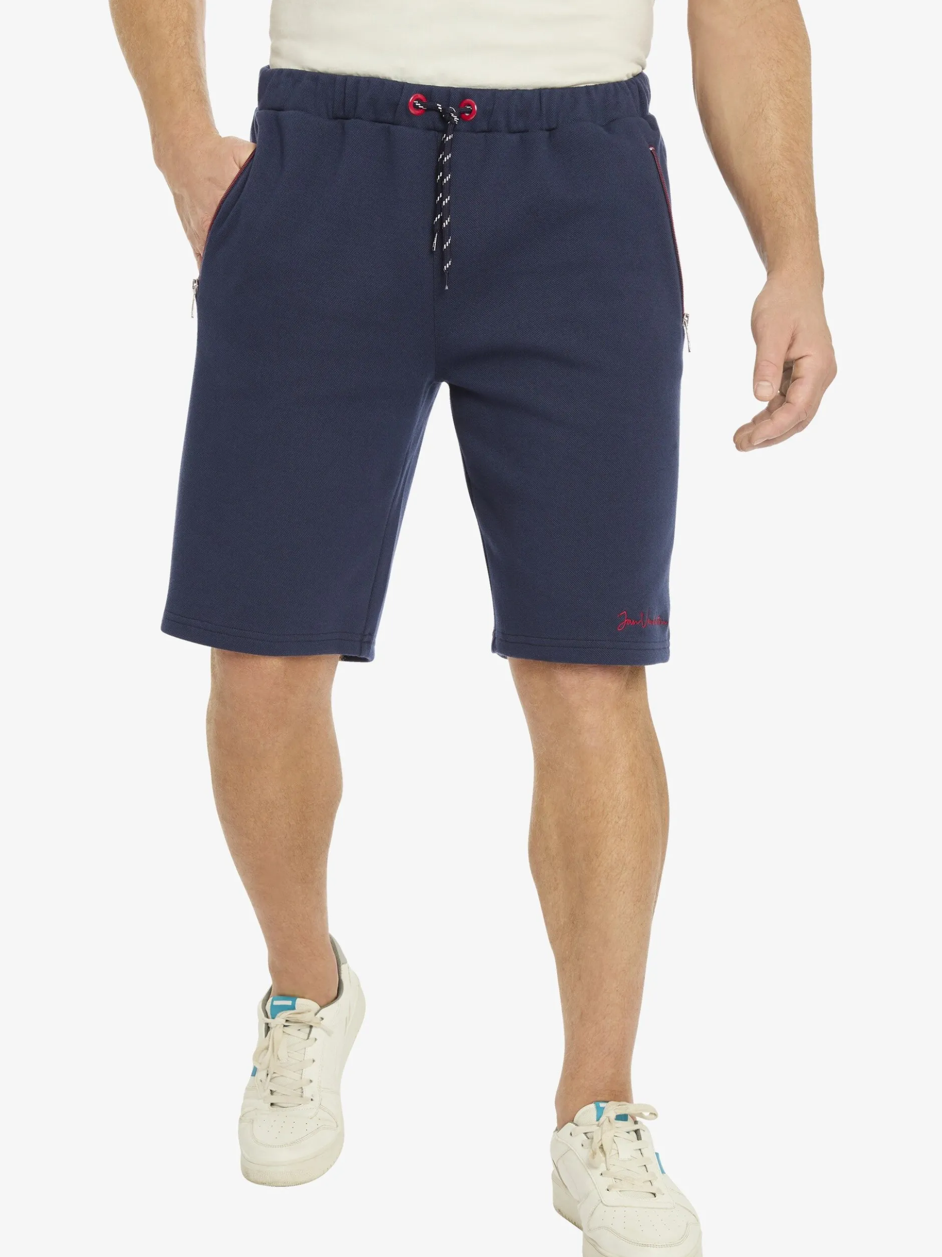 Jan Vanderstorm Herren Sweatbermuda - IRING in blau