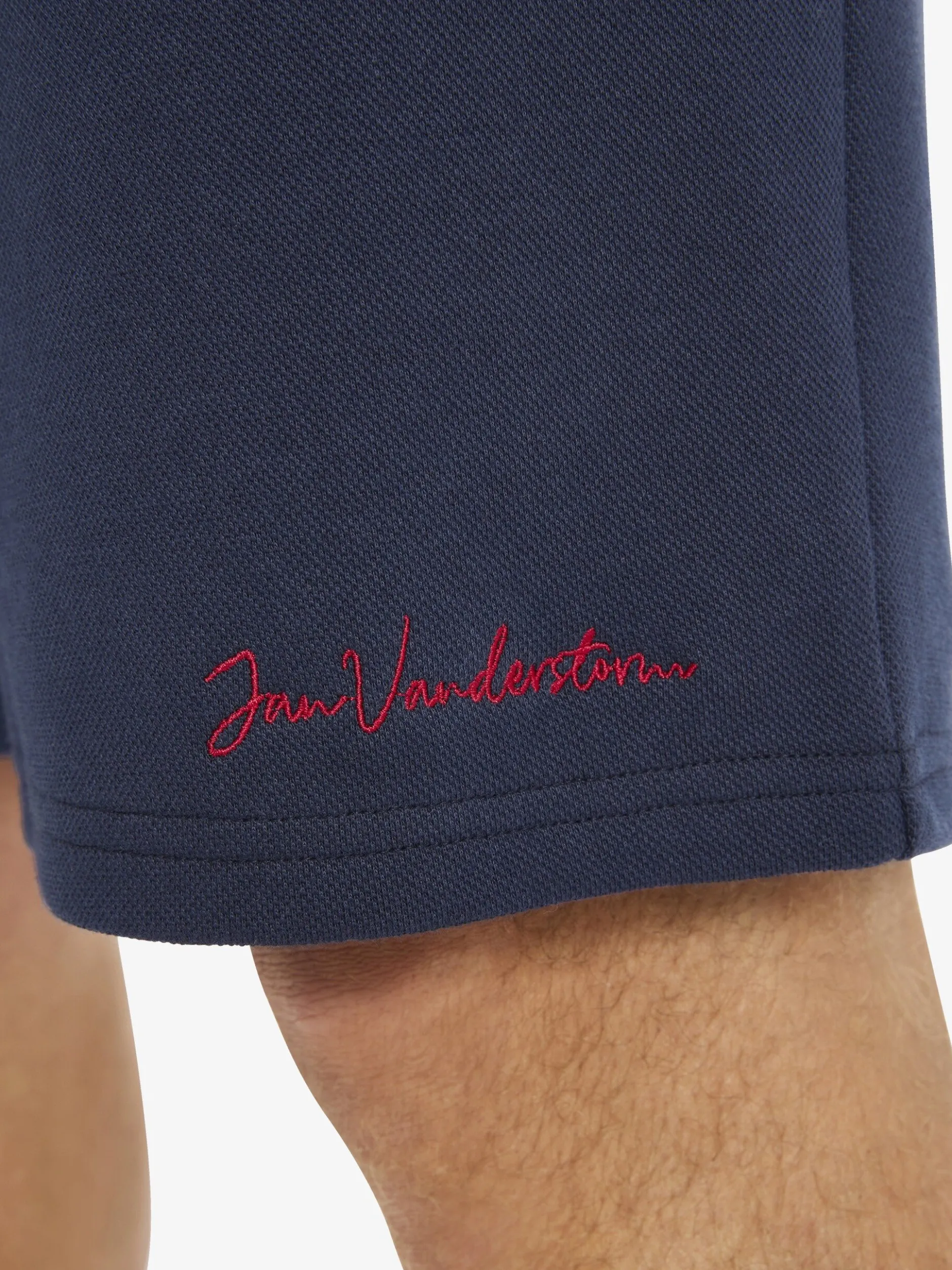 Jan Vanderstorm Herren Sweatbermuda - IRING in blau