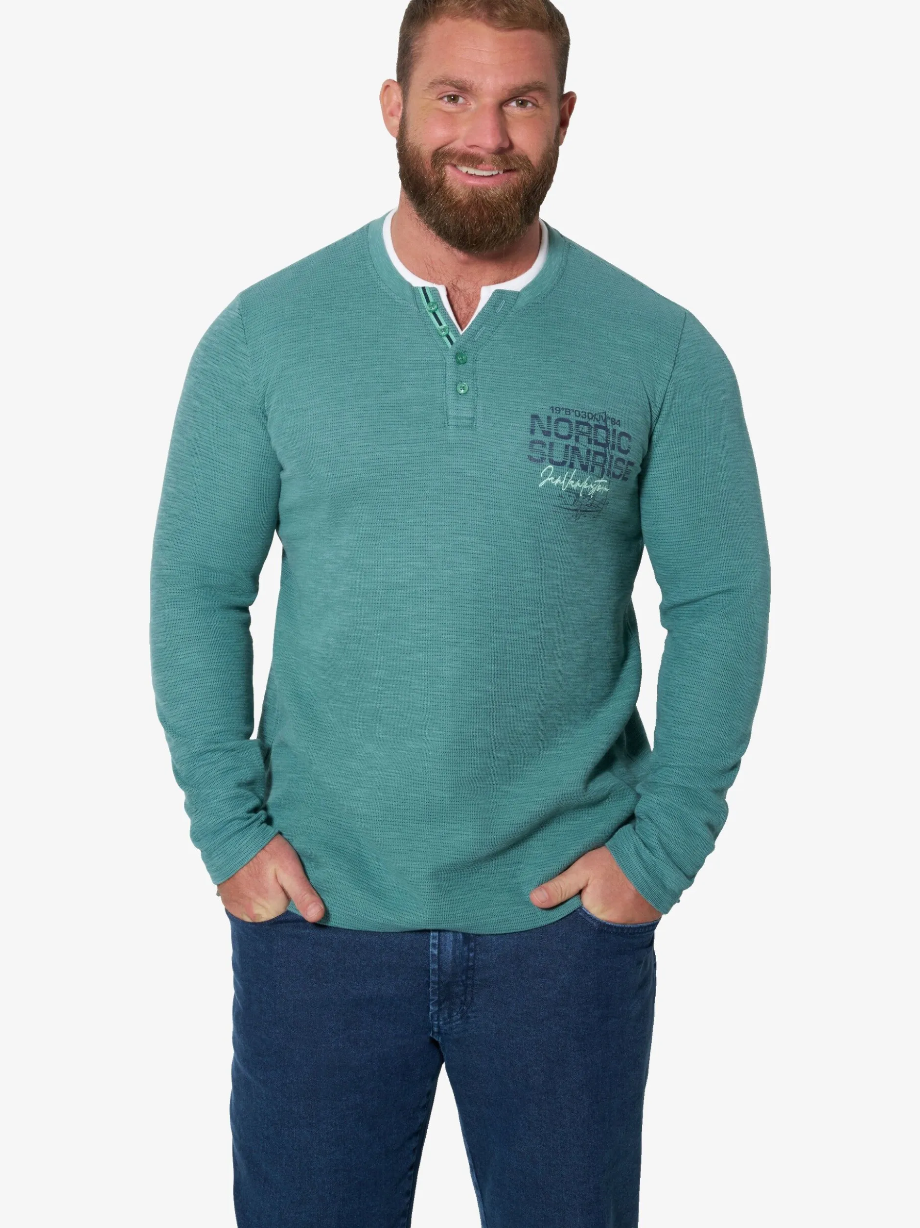 Jan Vanderstorm Herren Sweatshirt - AKKA in grün