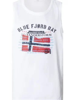 Jan Vanderstorm Herren Tanktop - OLOF in weiß