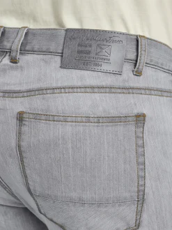 Jan Vanderstorm Herren Tiefbundjeans - SEIBOLD in grau