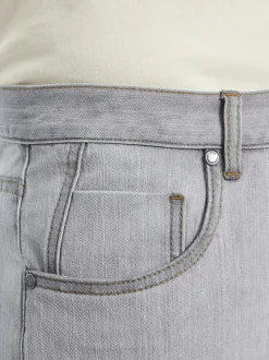 Jan Vanderstorm Herren Tiefbundjeans - SEIBOLD in grau